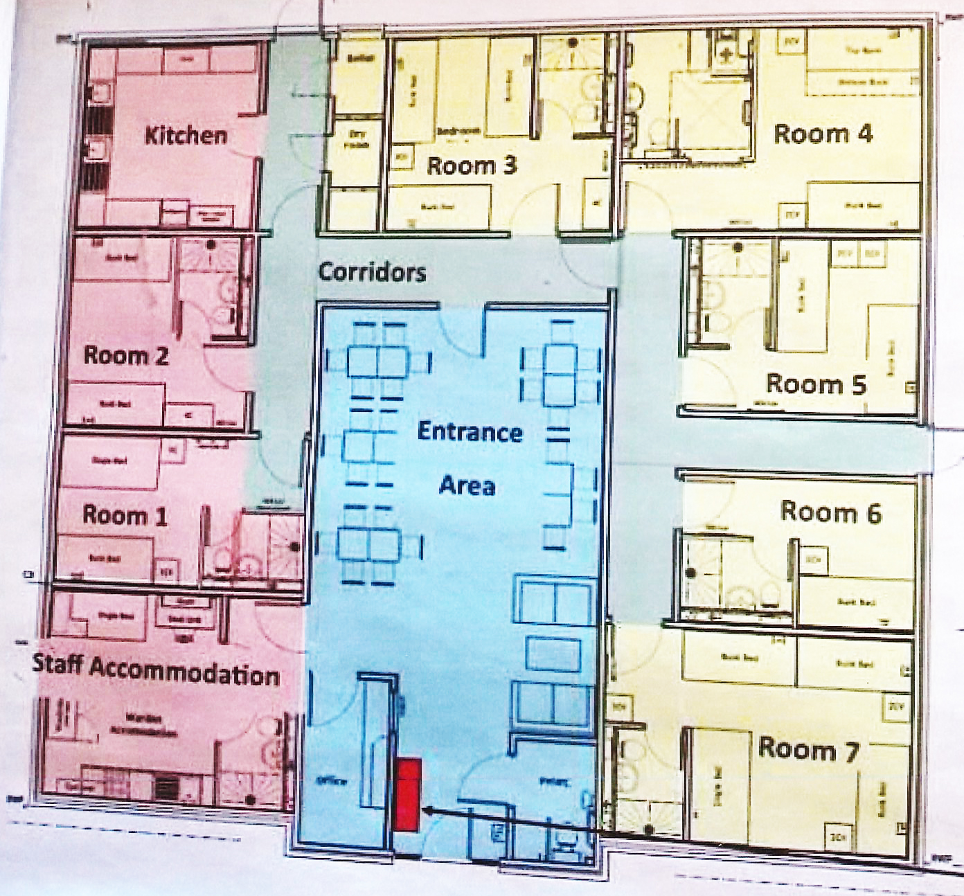Lot: 77 - FORMER YOUTH HOSTEL IN ELEVATED LOCATION WITH POTENTIAL -